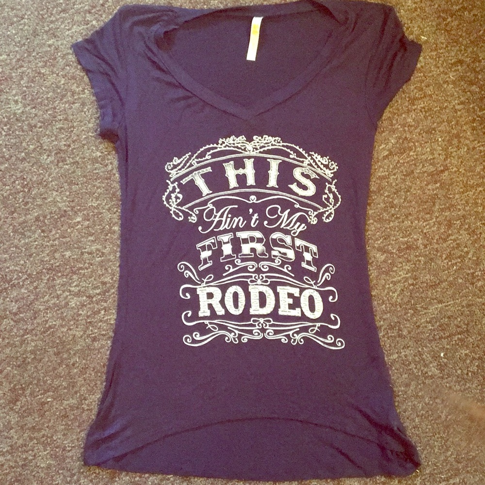 Ocasion Navy Blue Top